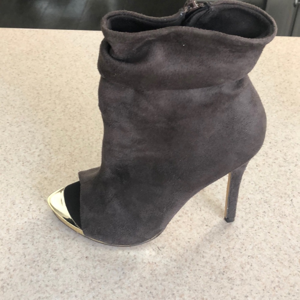 Suede Booties